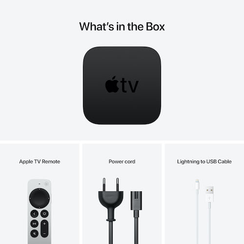 Apple TV HD In the Box