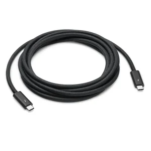 Get Thunderbolt 4 Pro Cable 3m at Mac & More Solutions - Apple Authorized Resellers in East Africa. Call +254700288144 or email sales@mac-more.com to purchase.