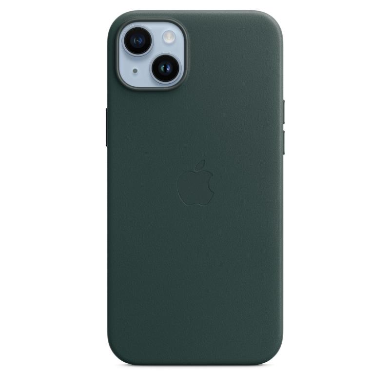 iPhone 14 Plus Leather Case with MagSafe - Forest Green (MPPA3ZM/A)