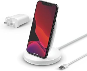 Belkin Wireless Charging Stand 10W(BoostCharge) - White