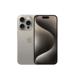iPhone 15 Pro Back Glass, Natural Titanium