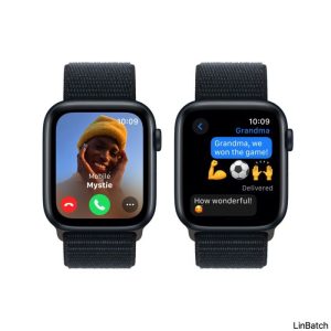 Apple Watch SE GPS 44mm Midnight Aluminium Case - Midnight Sport Loop