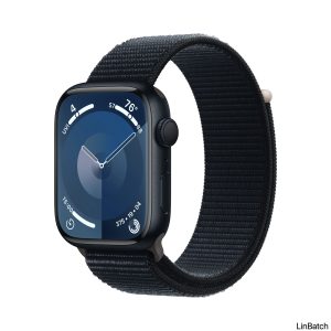 Apple Watch Series 9 GPS 45mm Midnight Aluminium Case with Midnight Sport Loop
