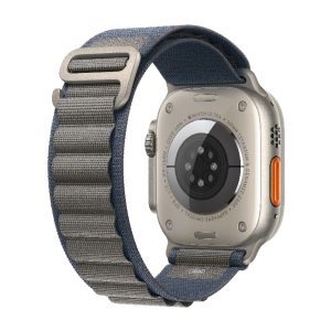 Apple Watch Ultra 2 GPS + Cellular, 49mm Titanium Case with Blue Alpine Loop