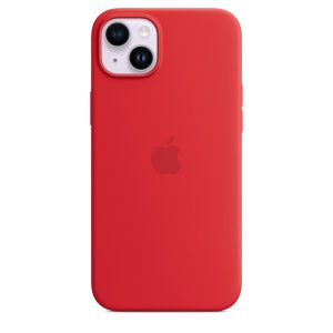 iPhone 14 Plus Silicone Case with MagSafe - RED