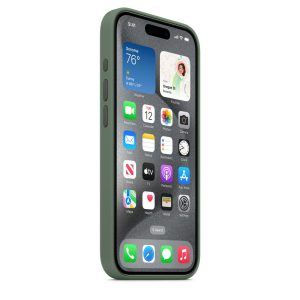 iPhone 15 Pro Silicone Case with MagSafe - Cypress