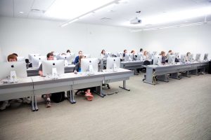 Apple iMac desktop class setup