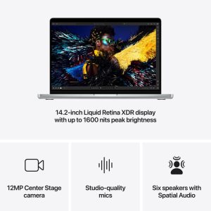 14-inch MacBook Pro M4 2024 10C CPU 10C GPU 16GB|512GB Silver