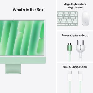 24-inch iMac with Retina 4.5k Display M4 8C CPU 8C GPU 16GB|256GB - Green
