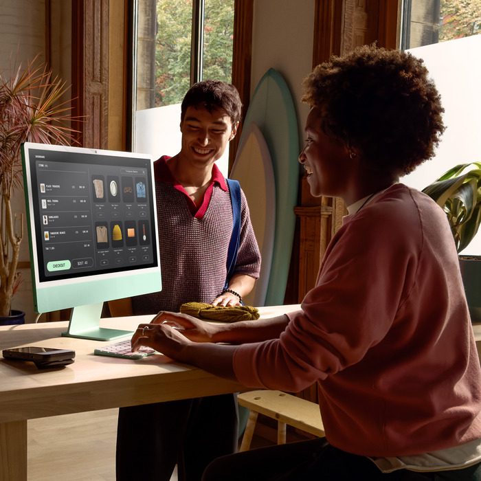 24-inch iMac with Retina 4.5k Display M4 10C CPU 10C GPU 16GB|512GB - Pink(MWV53B/A) - Image 8