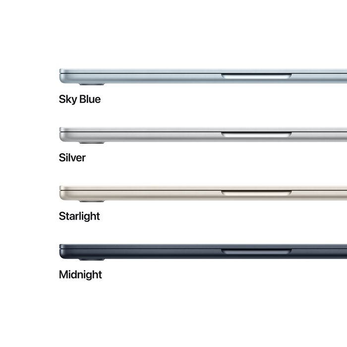 13-inch MacBook Air M4 10C CPU 10C GPU 24GB|512GB SSD Sky Blue- MC6V4B/A - Image 3