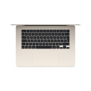 : 15-inch MacBook Air: Apple M4 chip with 10-core CPU and 10-core GPU, 16GB, 256GB SSD - Starlight