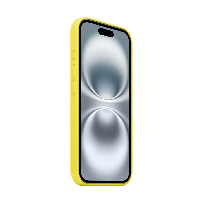 iPhone 16 Silicone Case with MagSafe - Star Fruit