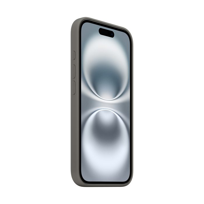 iPhone 16 Silicone Case with MagSafe - Stone Gray