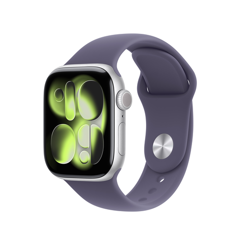 Apple-Watch-Series-11-42mm-GPS-Silver-Aluminum-Sport-Band-Purple-Fog