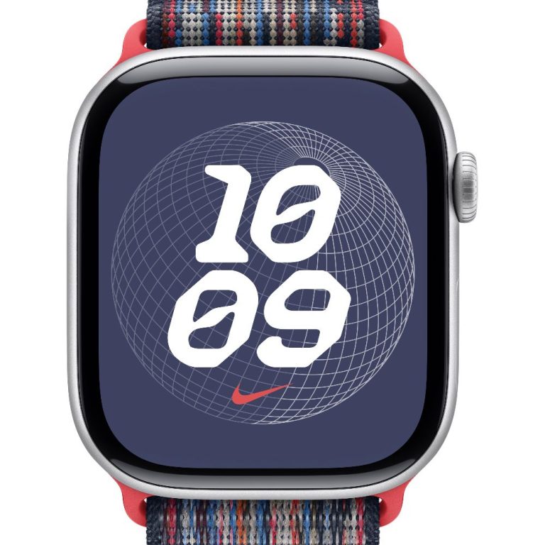 40mm Blue/Red Nike Sport Loop - Image 2