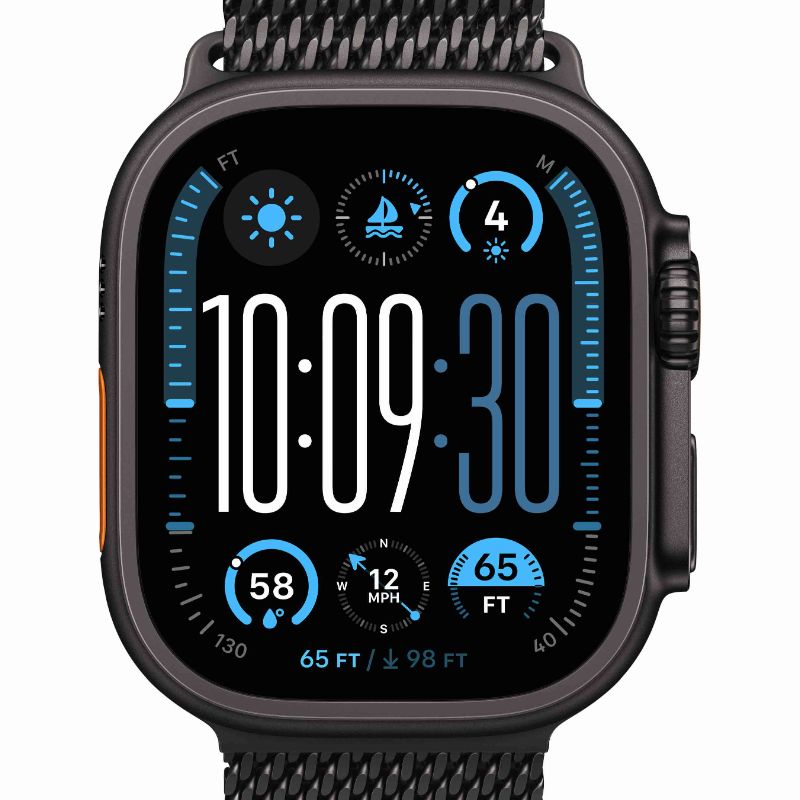 Get 49mm Black Titanium Milanese Loop – Small from Mac & More Solutions – Apple Authorized Resellers in East Africa. Call ‪‪‪+254700288144‬‬‬ or email [sales@mac-more.com](mailto:sales@mac-more.com) to purchase.