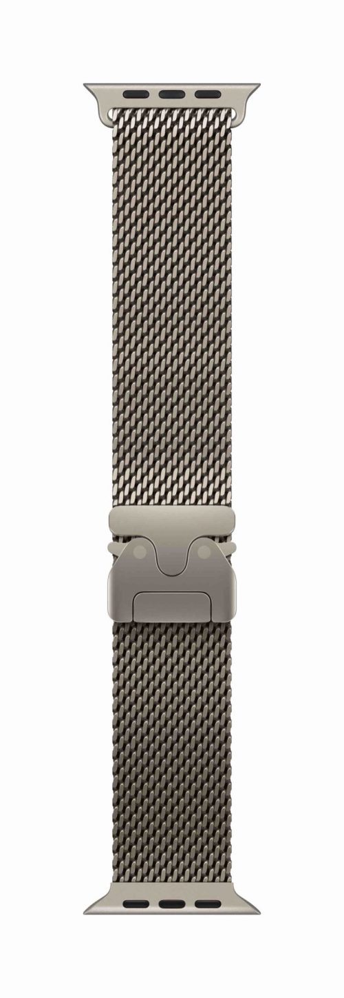 Get 46mm Natural Milanese Loop from Mac & More Solutions - Apple Authorized Resellers in Africa. Call ‪‪‪‪+254700288144‬‬‬‬ or email sales@mac-more.com.
