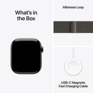 Apple-Watch-Series-11-42mm-LTE-Slate-Titanium-Milanese-Loop-Slate-In-The-Box