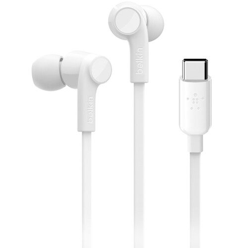 Belkin Earphones USB-C White